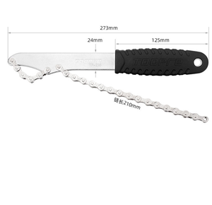 Llave de desmontaje de volante de bicicleta, toma de tarjeta voladora, extractor de disco dentado, herramienta de reparación de tambor de flores de eje Central - Product Image 6