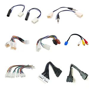 Car Audio Harness Custom Factory Radio Car Audio Stereo Wiring Harness Adapter ISO Auto Wire Harness For Toyota Camry Lexus Corolla