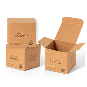 Scatola <span class=keywords><strong>di</strong></span> imballaggio in carta kraft confezione <span class=keywords><strong>di</strong></span> prodotti <span class=keywords><strong>di</strong></span> <span class=keywords><strong>bellezza</strong></span> per la cura della pelle siero cosmetico profumo piccola scatola <span class=keywords><strong>di</strong></span> imballaggio personalizzato - Product Image 5