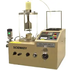 2024 hot sale laboratory compact DC magnetron sputtering coating machine with gold target for precious metal coating