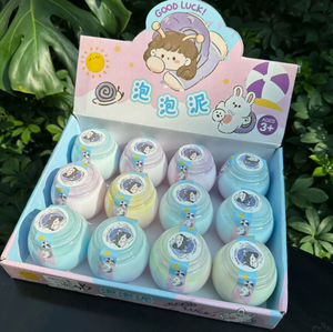 ชุดกระปุกกลิตเตอร์สไลม์ 6 สี สำหรับเด็กอายุ 3 ปีขึ้นไป ของเล่นดินน้ำมันสำหรับเด็กทุกเพศ - Product Image 2