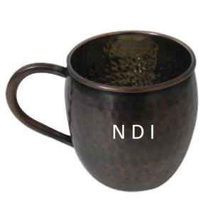 Conception de gravure forme personnalisée eau potable cuivre Mule Mule tasse profonde pure cuivre eau tasse avec poignée solide moscou Mule cuivre tasse - Product Image 5