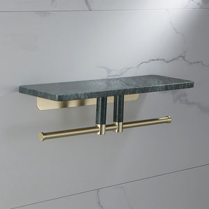 Estante de ducha de mármol HONGDEC, estante flotante moderno, estante de ducha de montaje en pared - Product Image 5