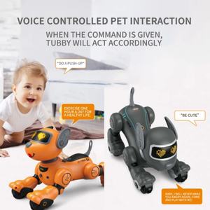 Hot 2.4g Remote Control Robotic Dog Interactive Talking Intelligent <b>Walking</b> Dancing Rc Robot Smart Dog <b>Toys</b> for Kids BG1536 - Product Image 4
