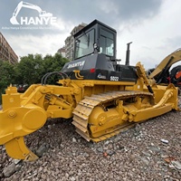Bulldozer sur chenilles d'occasion ShantuiSD22, robuste, pour travaux de construction, routes, mines, réaménagement des terres et terrains accidentés