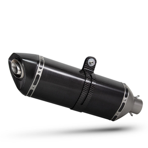 Modificación de <span class=keywords><strong>escape</strong></span> de motocicleta, silenciador de carbono completo universal con DB killer para Ninja400 R3 NSS750 Tiger 900 <span class=keywords><strong>Z900</strong></span> - Product Image 3