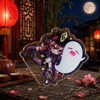 Vente directe d'usine OEM, porte-clés photo numérique en acrylique personnalisé, personnage d'anime kawaii, tendance de la mode, cadeau sentimental personnalisé