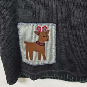 Gilet de Noël en tricot personnalisé de qualité supérieure Gilet en tricot festif sur le thème du <span class=keywords><strong>renne</strong></span> <span class=keywords><strong>Pull</strong></span> cardigan tendance à motif de <span class=keywords><strong>renne</strong></span> - Product Image 5