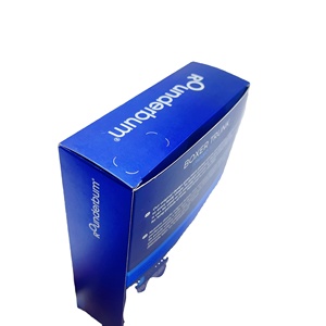 Boîte de papier d'emballage de vêtements de logo personnalisé pour hommes boîte d'emballage de vêtements en papier blanc imprimé UV gaufré - Product Image 6