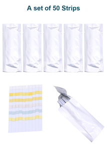 Hot bán nhà sản xuất đa năng chất lượng cao 2 trong 1 Nước pH Clo uống hồ bơi chất lượng nước kiểm tra Strips - Product Image 3