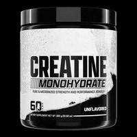 Créatine monohydrate en poudre micronisée, bonbons gélifiés pour adultes - Complément alimentaire naturel pour l'énergie avant l'entraînement et la croissance musculaire