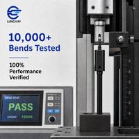 Câble d'extension USB 3.2 Type C industriel LUNG KAY, angle droit 90 degrés, tressé, 20 Gbps, 100 W PD, 4K pour Steam Deck VR SSD OEM