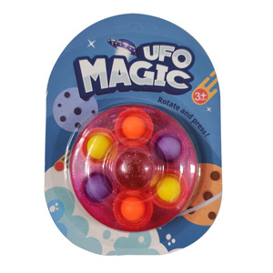 Mew – jouet Spinner avec emballage, jouet tendance, drôle, Push <span class=keywords><strong>pop</strong></span>, Bubble, Itting, visage changeant, UFO, Magic, UFO, Fidget - Product Image 6
