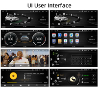 En stock aux États-Unis, écran CarPlay sans fil de 10,25 pouces avec Android Auto, autoradio multimédia Linux pour Audi A4 A4L 2009-2016