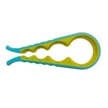 Ouvre-couvercle 4-en-1, ouvre-bouteille multifonction antidérapant, ouvre-boîte de cuisine, ouvre-couvercle manuel, outil ménager simple - Product Image 2