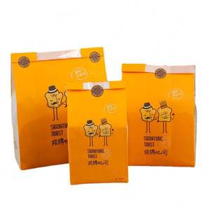 Sacs en papier kraft de qualité alimentaire avec logo personnalisé, impression flexo, pour aliments pour bébés à emporter, avec poignée Flexiloop – Vente en gros fabricant - Product Image 3