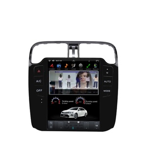 Radio Android multimédia de voiture de style Tesla de 10.4 pouces pour VW <span class=keywords><strong>POLO</strong></span> <span class=keywords><strong>2011</strong></span>-2016 Audio vidéo de voiture avec navigation - Product Image 1