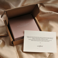 Juego de embalaje de joyería, caja de cajón rosa con inserto para pendiente, sobre, bolsa, Introducción, tarjeta de agradecimiento, caja de correo, logotipo personalizado