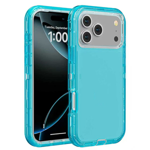 Funda Protectora Híbrida 3 en 1 Transparente, Resistente a Impactos, para <span class=keywords><strong>iPhone</strong></span> 17, 17 <span class=keywords><strong>Pro</strong></span> Max, 17 Air, MOQ500 - Product Image 2