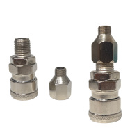 Tuyau tressé de 3 mètres, 6 mm, 1/4 pouces, accessoire pour compresseur d'air, aérographe, outil pneumatique