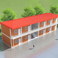 Maison préfabriquée modulaire de haute qualité Grand conteneur multicouche Maison détachable Pack plat Design Hôtels Appartements Hôpitaux Acier