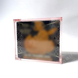 Custodia personalizzata in acrilico ad alta trasparenza gradiente ETB con coperchio magnetico - Product Image 6