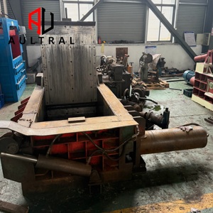 <span class=keywords><strong>Presse</strong></span> à balles <span class=keywords><strong>hydraulique</strong></span> automatique <span class=keywords><strong>horizontale</strong></span> en acier inoxydable allié 125T d'<span class=keywords><strong>occasion</strong></span> pour le recyclage des métaux ferreux - Product Image 3