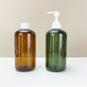 Flacon pulvérisateur en plastique écologique pour animaux de compagnie, emballage cosmétique, lotion corporelle, shampoing, masque facial, distributeur OEM ODM 300ml 500ml - Product Image 5