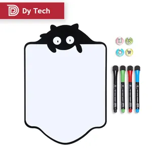 Aangepaste Droog Wisbare Borden Klein Magnetisch Whiteboard Vel 16X12 Inch Polyester Whiteboard Papier Whiteboard Oppervlak Tas Cn; Hun