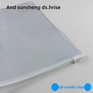 Công suất lớn A5 lưu trữ dây kéo đóng cửa sinh viên tổ chức A4 tập tin trong suốt và A6 thư mục mô hình với B5 Logo chèn Túi - Product Image 4