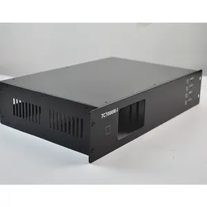 High Quality 2.5U Aluminium Chassis Case Box Amplifier Power Audio Controller Metal Cabinet