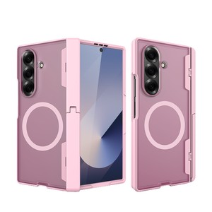 โรงงานฮวนมิน เคสโทรศัพท์ Samsung ZFold ลด 30% ดีไซน์สร้างสรรค์ ป้องกันการตก กระชับมือ พร้อมขาตั้งแม่เหล็ก - Product Image 5