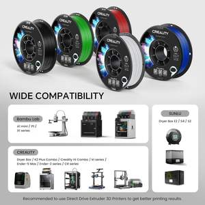 Filamento TPU Creality de 1.75mm, Negro, 1kg, Flexible, para Impresoras 3D FDM - Product Image 6