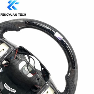 Volante Deportivo de Fibra de Carbono Real a <span class=keywords><strong>Precio</strong></span> Reducido para <span class=keywords><strong>Dodge</strong></span>/<span class=keywords><strong>DODGE</strong></span> Charger 2011 2012 2013 2014 2015 2016 - Product Image 3