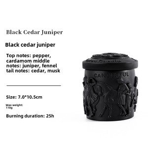 Cổ điển nổi đậu nành hương liệu nến thơm đẹp thạch cao Nến Lọ 25h đốt thời gian cho đám cưới Ngày Valentine - Product Image 6