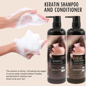 Champú <span class=keywords><strong>Profesional</strong></span> Reparador Sin Sulfatos de China y Corea, Champú y Acondicionador que Proporcionan Hidratación y Suavidad, Set de Cuidado Capilar de 900 ml - Product Image 2