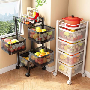 Многослойная вращающаяся полка для корзин - Product Image 2