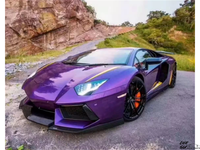Kit Carrosserie en Fibre de Carbone de Haute Qualité Style DMC Amélioré pour Lamborghini Aventador LP700 : Lame Avant, Diffuseur Arrière et Jupes Latérales