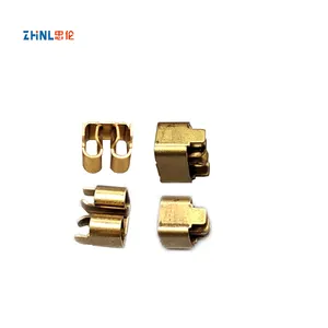 OEM Euro electric adaptor PCB socket accessories power strip high precision power socket brass stamping part euro power strip