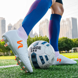 Chaussures de football pour hommes Agtf, tige synthétique, doublure en mesh, semelle extérieure en caoutchouc, semelle intermédiaire en EVA, crampons pour entraînement et matchs d'été - Product Image 5