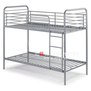 Dormitorio escolar de tres capas, litera triple de metal fuerte moderna barata para 3 personas, personal de estudiantes - Product Image 2