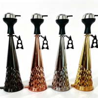 Chicha de Noël 2026 au design exquis, style allemand, unique, or et argent