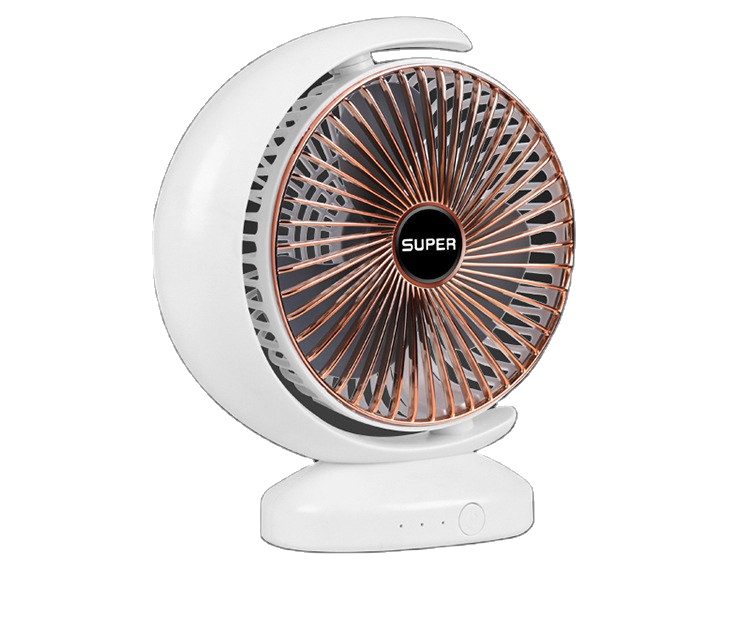 Производитель, перезаряжаемый пластиковый настольный вентилятор холодного воздуха, маленький вентилятор, электрический мини-вентилятор с линией передачи данных и адаптером вентиляторов