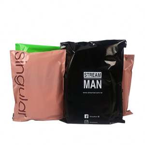 Sac d'Emballage pour Courrier Auto-Adhésif en Poly Recyclé, Logo Personnalisé, Couleur Personnalisée, Enveloppe, Sac d'Expédition, Fabricant - Product Image 1