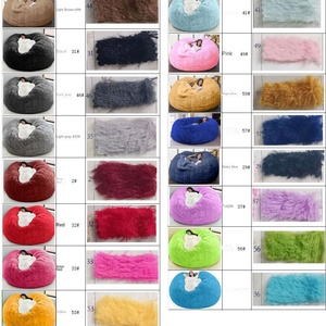 โซฟาเบดทรงถุงถั่วสไตล์ยุโรปสมัยใหม่  โซฟาพักผ่อนแสนสบาย  พร้อมผ้าหุ้มเบาะฟองน้ำ  ผลิตจากโรงงานโดยตรง - Product Image 4