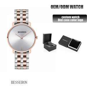 Montres à quartz de marque Singapore Movement, Bell and Rose Relojes De Mujer, montres à quartz pour femmes - Product Image 2