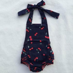 Fournisseur chinois Ali, vente en gros de vêtements pour bébés et tout-petits en coton biologique, combinaisons pour filles en solde - Product Image 3