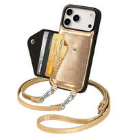 Étui de téléphone en cuir véritable à motif lézard de qualité supérieure avec bandoulière personnalisable