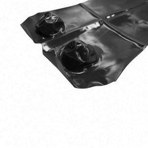 Một thời gian đúc sexy quần áo cao su màu đen ống cao su đầu váy cao su chặt chẽ váy quần áo sexy đồ lót bán buôn - Product Image 3