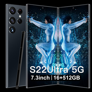 Smartphone flip sbloccato da 7.3 pollici 4g 5g di vendita caldo 16gb + 512gb telefono cellulare Android 12.0 - Product Image 1